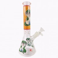 10‘’ 6mm Snake pattern Bong S06