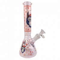 10‘’ 6mm orangutan pattern Bong X03