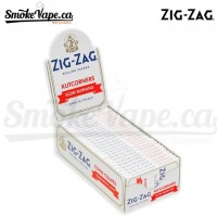 Zig Zag White Papers Kutcorners 25 Booklets box