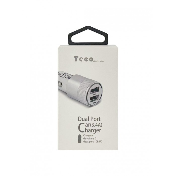 Teco New Package Dual port Car charger