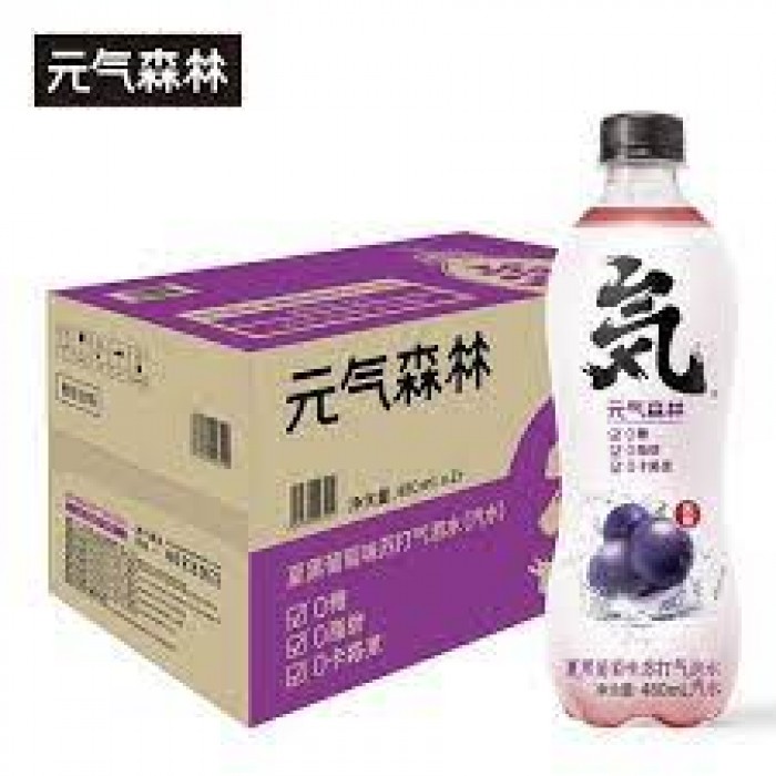 YUANQI FOREST  Grape 480ML*15 BOTTLES