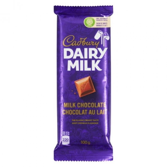 Cadbury dairy Milk chocolate bar milk chocolate (100g)