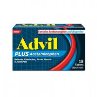 advil plus acetaminophen 18 tablets