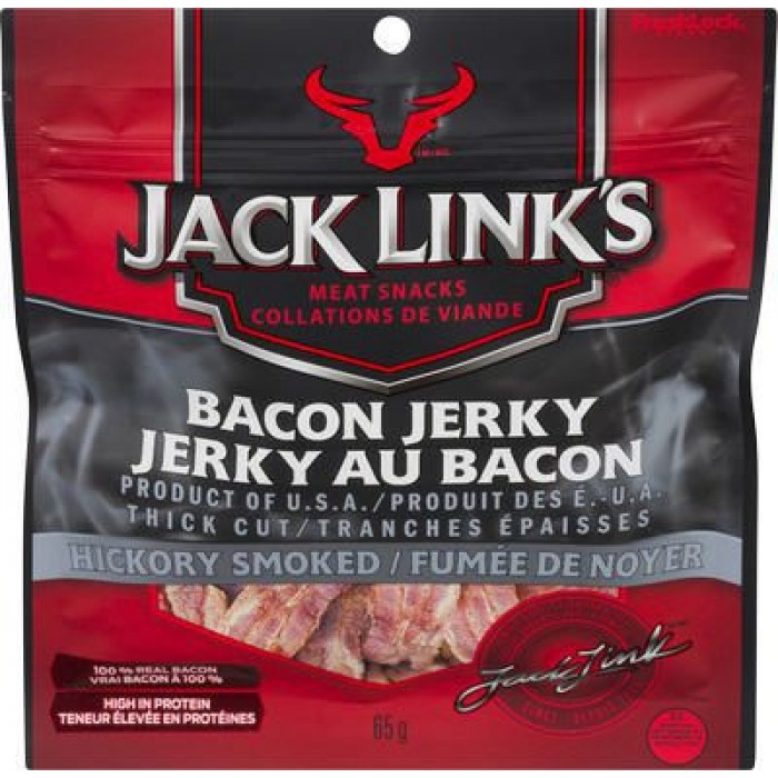 jack link's bacon jerky 65g