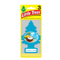 LITTLE TREES CAR FRESHENER CARIBBEAN COLADA