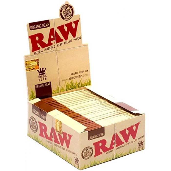 Raw Organic HEMP King size 0f 50