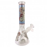 10‘’ 6mm Snake pattern Bong S05