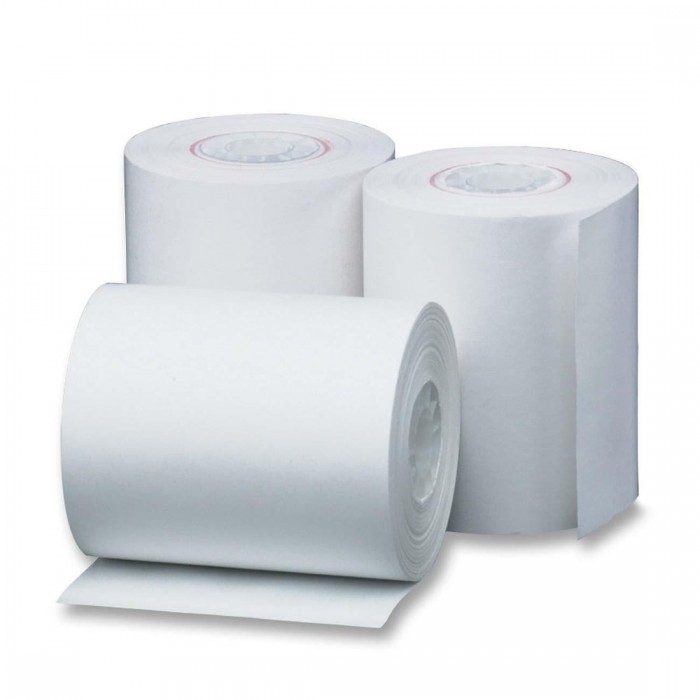 2 1/4" x 2" Thermal Paper Roll (75 Feet - 50 Rolls / Case）