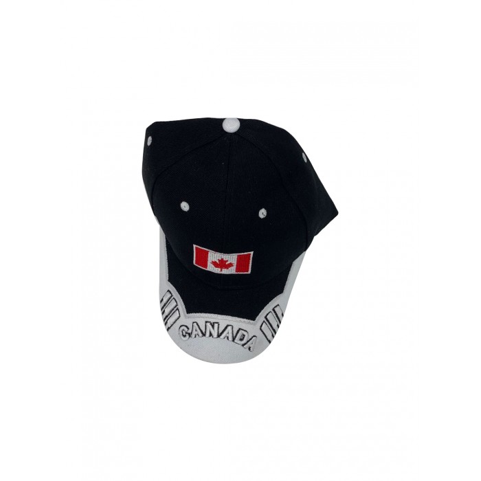 Sport Hat Canadian flag White