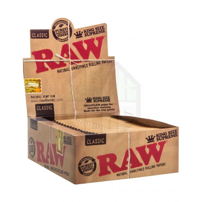 RAW Classic King Size Slim Rolling Paper 