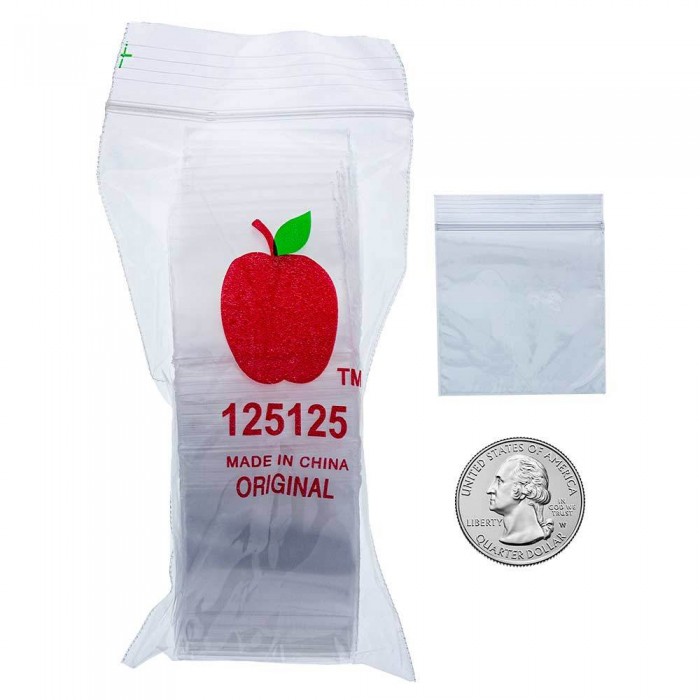Clear Zip Apple Bag(125125)