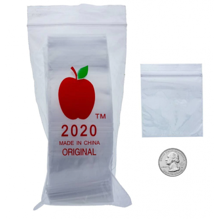 Clear Zip Apple Bags(2020)