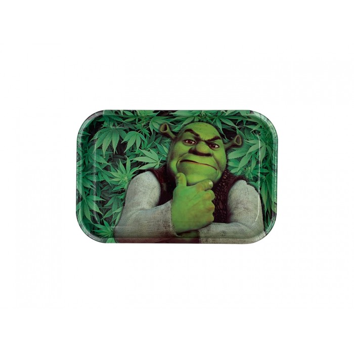 HEMP METAL ROLLING TRAY BIG SIZE SA348 (28.5CM*19CM）