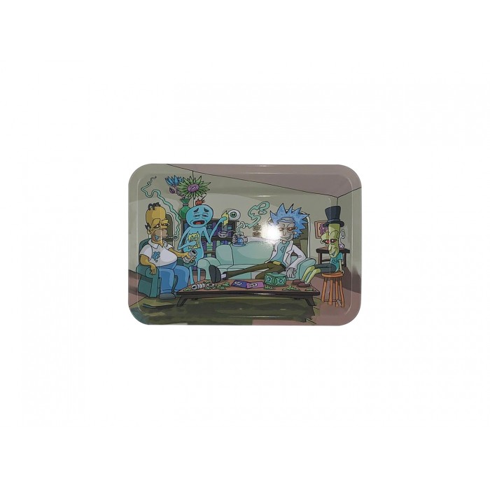 HEMP METAL ROLLING TRAY SMALL SIZE SA326 (12.5CM*18CM）